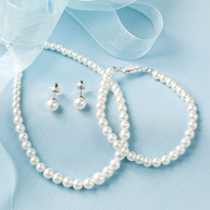 3 Piece Pearl Jewelry Set