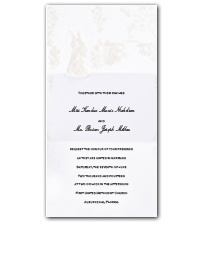 Always Devoted Wedding Invitation                    (was $119.95 for 100)