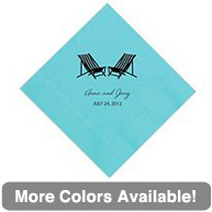 Beach Chairs Napkin