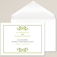 Blissful Save the Date Card