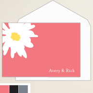Bold Daisy Thank You Note