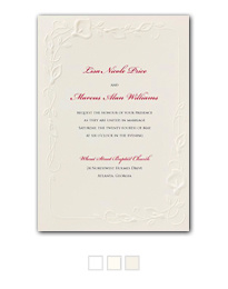 Calla Lily Beauty Wedding Invitation