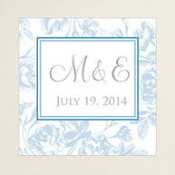 Carolina Elegance Square Label