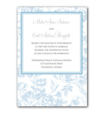 Carolina Elegance Wedding Invitation