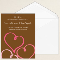Chocolate Delight Save the Date Card