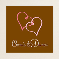 Chocolate Delight Square Label