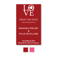 Circle of Love Save the Date Magnet