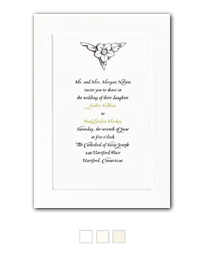 Classic Couture Wedding Invitation