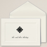 Classic Couture Thank You Note                    (was $44.95 for 100)