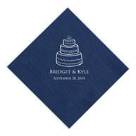 Classic Wedding Cake Napkin