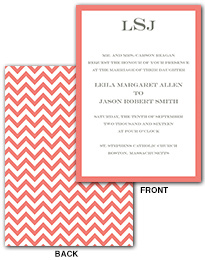 Coral Chevron