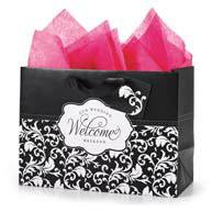 Damask Wedding Weekend Gift Bag Set