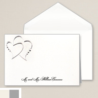 Diamond Romance Thank You Note