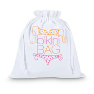 Drawstring Bikini Bag