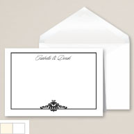 Elegant Flourish Thank You Note