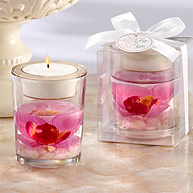 "Elegant Orchid" Tealight Holder