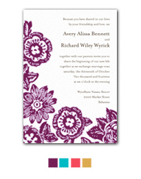 Everlasting Love Wedding Invitation