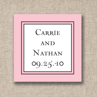 Carrie Design Wedding Favor Tags