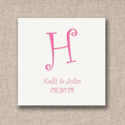 Fun Love Wedding Favor Tags