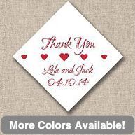 Heartfelt Wedding Favor Tags