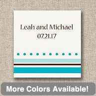 Java Stripes Favor Tags