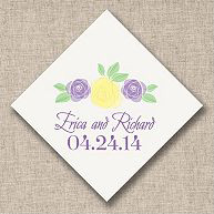 Shakespeare in Love Purple Roses Favor Tags