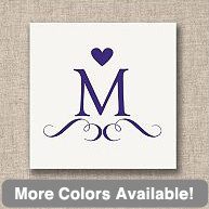 Love Letter Wedding Favor Tags