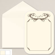 Feathered Elegance Thank You Note