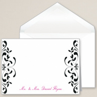 Filigree Elegance Thank You Note