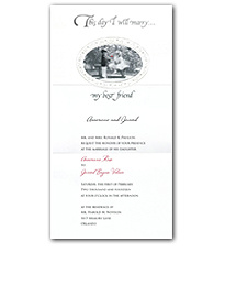 First Love Wedding Invitation