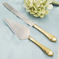 Gold Parisian Serving Set