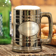 Personalized Gunmetal Tankard for Groomsmen