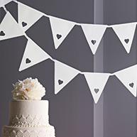 Heart Flag Banner Kit