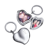 Heart Locket Key Chain