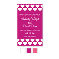 Heart Strings Save the Date Magnet