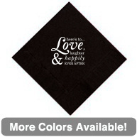 Here's To Love Napkin