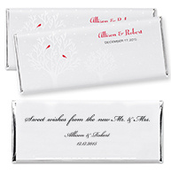 Hershey's&reg; Winter's Love Personalized Large Chocolate Bar Favor