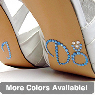 I-Do Shoe Stickers - Small Ring Design