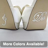 I-Do Shoe Stickers in Script