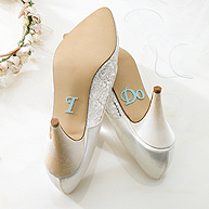 I Do shoe stickers