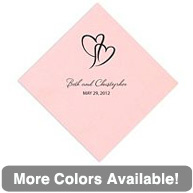 Intertwined Hearts Napkin