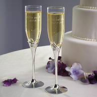 Lenox Romance Toasting Flutes