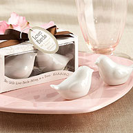 Lovebirds Salt & Pepper Shaker Favors
