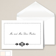 Lovely Elegance Thank You Note