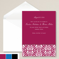 Love's Reflection Save the Date Card
