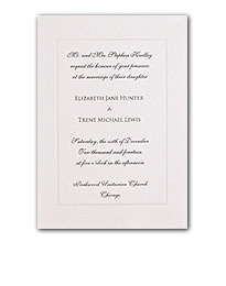 Manhattan Wedding Invitation