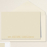 Modern Elegance Thank You Note