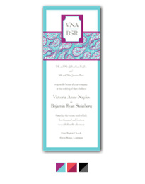Modern Romance Wedding Invitation