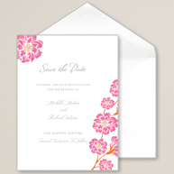 Moss Roses Save the Date