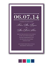 Oh Happy Day Wedding Invitation